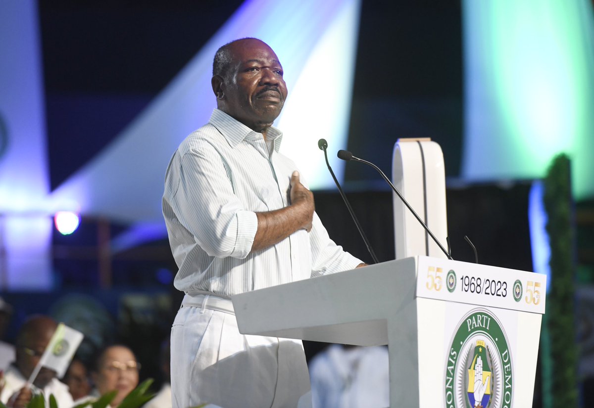 Ali Bongo Ondimba tweet media