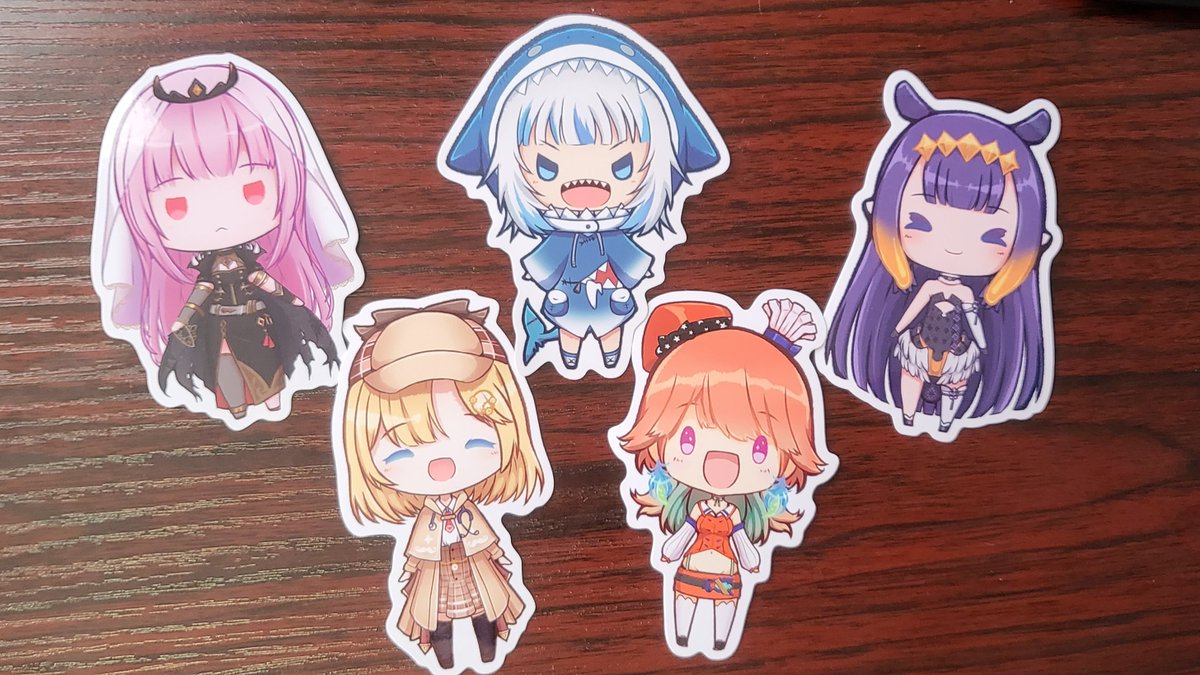 RookieDesigns's tweet photo. Giveaway? Giveaway. Full set of 3.5" #holoMyth "Gremlin" style stickers. Vinyl, water proof chaos children. 
To Enter:
🌈RT 

That's it.

Follow if you want, not required. I'm just a old weeb goblin with a corgi.

Ends 4/9/2023 https://t.co/rYipuaR3xC