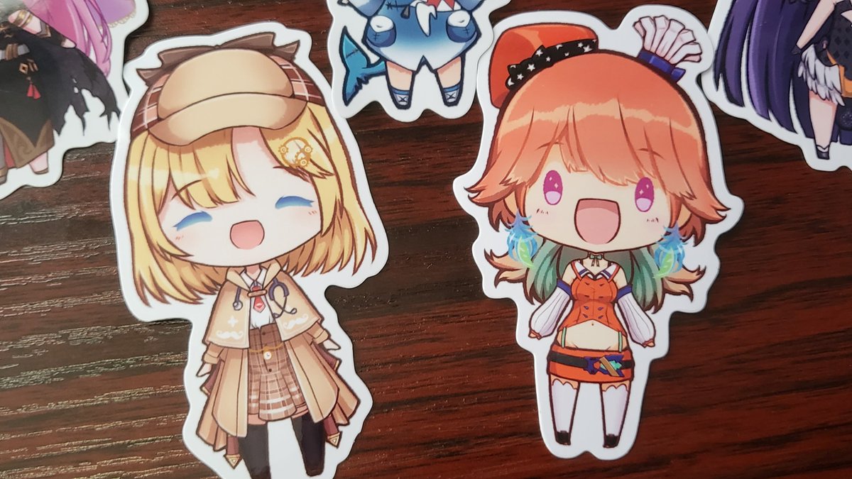 RookieDesigns's tweet photo. Giveaway? Giveaway. Full set of 3.5" #holoMyth "Gremlin" style stickers. Vinyl, water proof chaos children. 
To Enter:
🌈RT 

That's it.

Follow if you want, not required. I'm just a old weeb goblin with a corgi.

Ends 4/9/2023 https://t.co/rYipuaR3xC