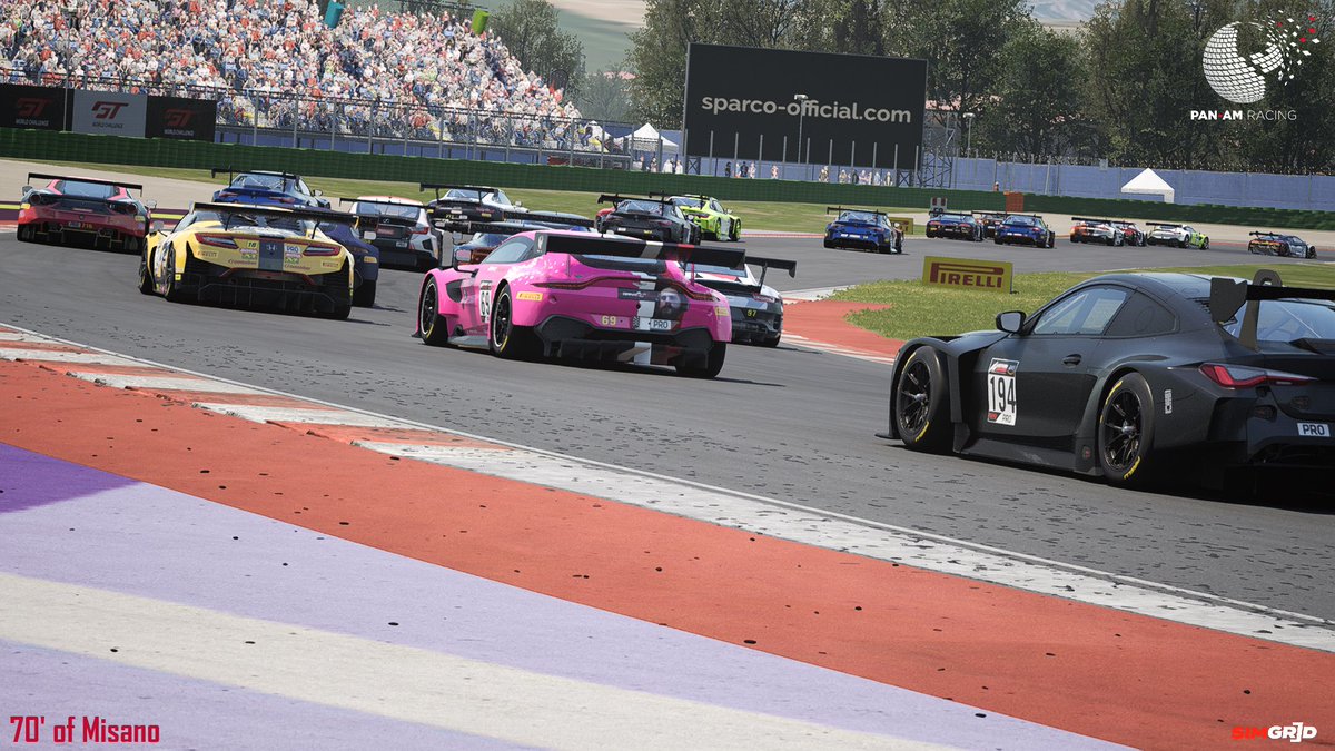 RizeCompetition's tweet photo. Race postcard📸
Fantastic sights from the @panamracing 70' of Misano🇮🇹 #simgrid

✅2 mandatory tire changes, no refueling.
🏁P8 finish in a strong 29 car field.

#beACC #DrivePanAm #esports #simracing #audisport #gt3 #AssettoCorsaCompetizione #audimotorsport https://t.co/D13w9SxkqI