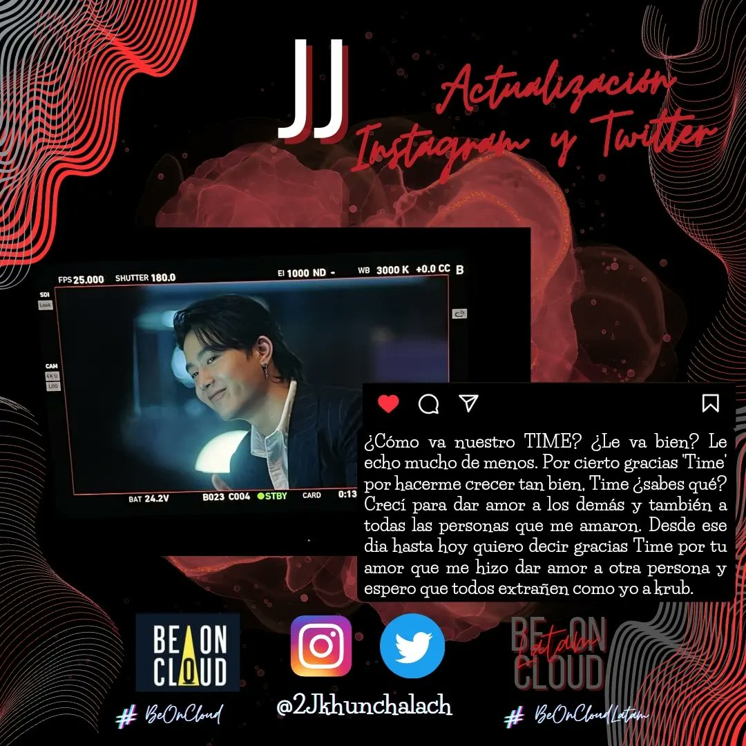 beoncloud_latam's tweet photo. Actualización 02/04/2023
Ni crean que estoy llorando😭
Que hermoso mensaje de P'JJ a Time 💗🦁Y si todos extrañamos a Time 😭
#Happy1stAnvKinnPorsche #OneWeekOfMafia #KinnPorscheTheSeries #KinnPorsche #BeOnCloudLatam
#2jkhunchalach #timetay https://t.co/WWfs7Spdbo
