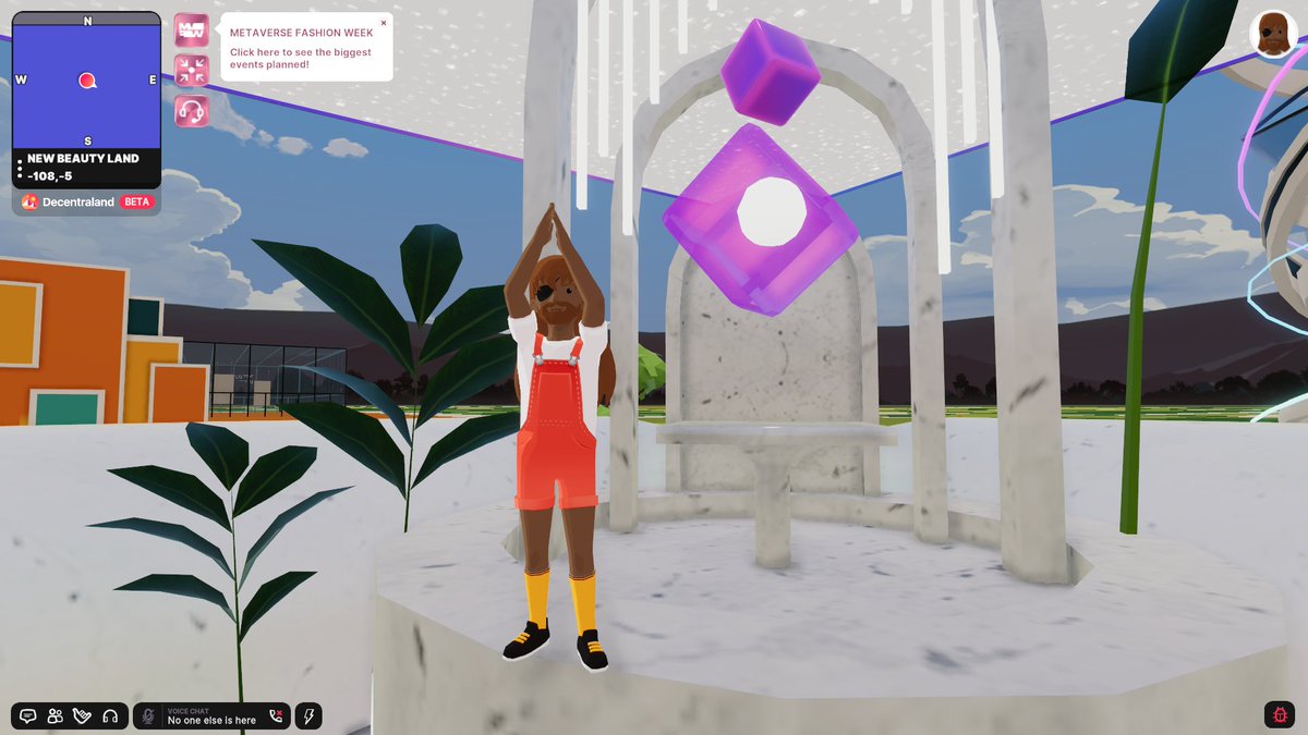 I'm also an airdrop hunter on the weekends.  
Do missions on decentraland and get up to 100matic!
 #ap_newbeautyland_event 
 #ap_newbeautyland_event 
events.decentraland.org/event/?id=78b5…