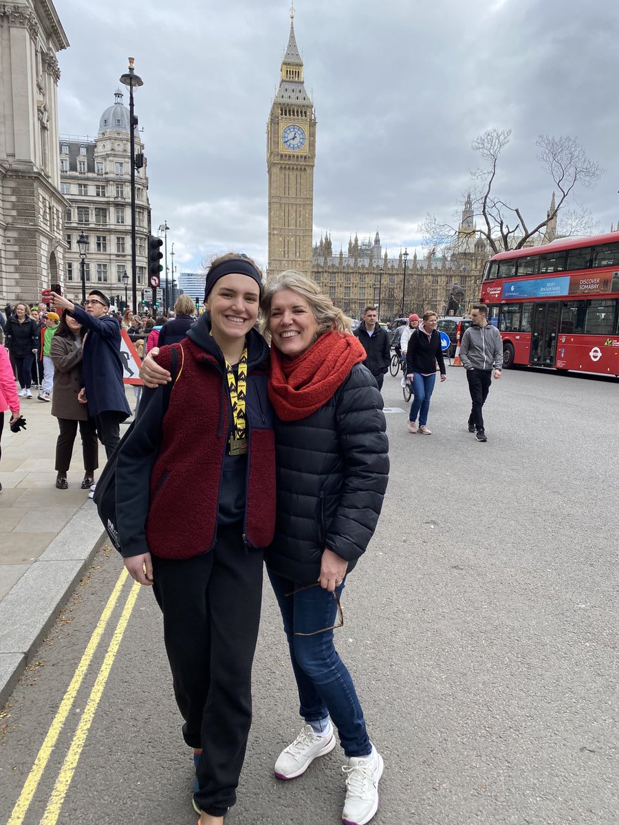 peterrollob's tweet photo. Huge congrats to Jess for smashing out 2hrs 10mins in today's London Landmarks half-marathon. Totally amazing!! 🏃‍♀️ 🏅 #LLHM2023 https://t.co/XpC2qvKAc5