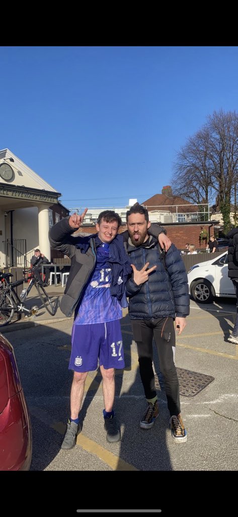TylerBullen1's tweet photo. @FcNetherley league champions well deserved pushed all season and got what we deserved onto the quarters in the cup 🏆 up the fucking netherley 💜⚽️ https://t.co/HnSeCwl3Pq