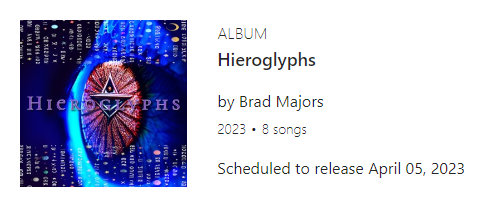 bradmajorsmusic's tweet photo. New #abient #album will be out everywhere on #april 5th 🎵🎹 #newrelease #instrumental #chill #relax #relaxing #relaxingmusic #music #hieroglyphs @bradmajorsmusic #spotify #spotifyplaylist https://t.co/ya2z5Xq8q2