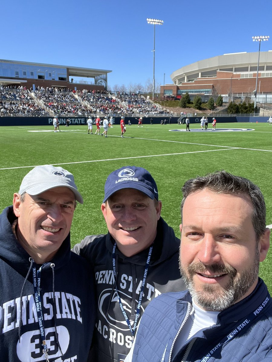 Let’s Go State !!  Penn State Lacrosse alumni weekend #weare