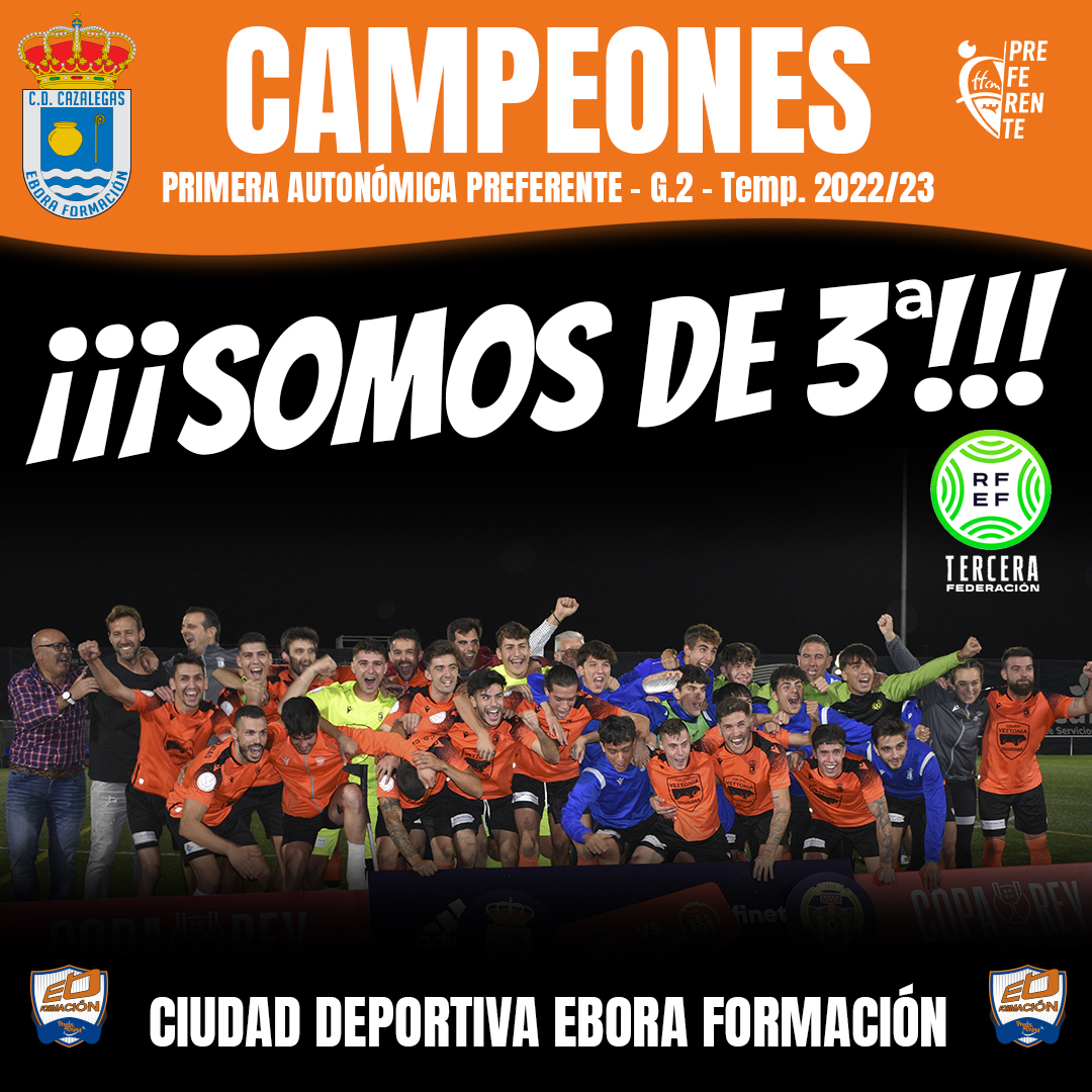 CD Cazalegas Élite Ebora Formación tweet media