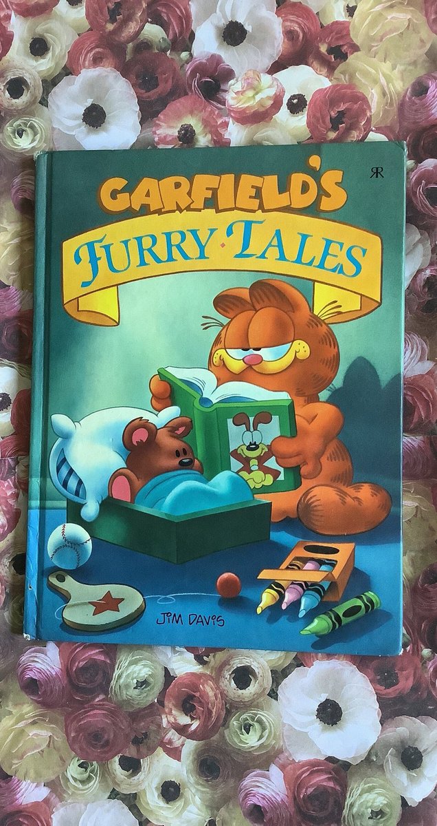 WatsonsVintage's tweet photo. NEW LISTING A Fun Read for a #Garfield Fan in my #etsyshop : RARE #Vintage #1990 'Garfield's Furry Tales' in Hardback - Collectable Book - 1990 Birthday Gift for a Garfield Fan - Fun Garfield Fairy Tales https://t.co/PdjRSJkPjg #FurryTales #GarfieldFairyStories #FunPictureBook https://t.co/rCwkJaMXrE