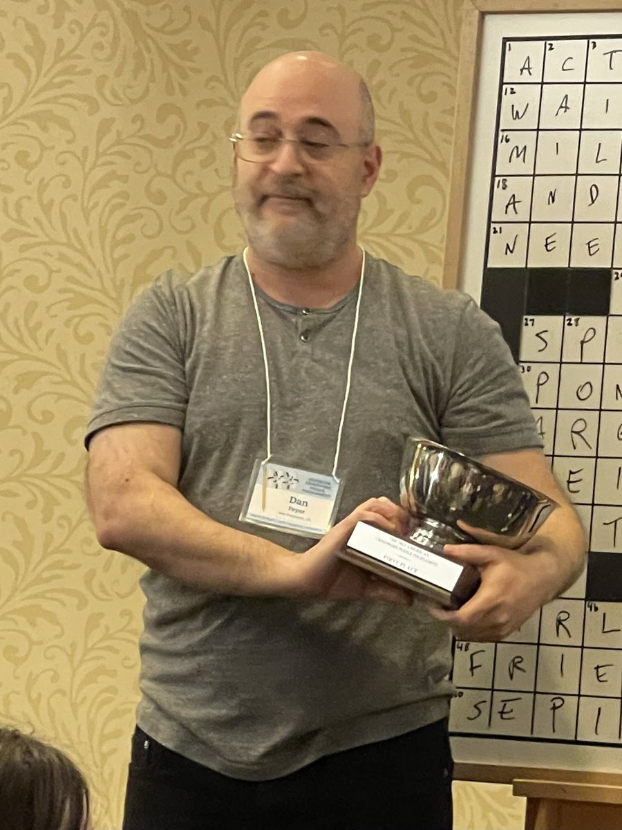 theGamesMag's tweet photo. Dan Feyer, 2023 #ACPT champion, finishes a perfect grid in 5:24! https://t.co/BVHlUTmqMM