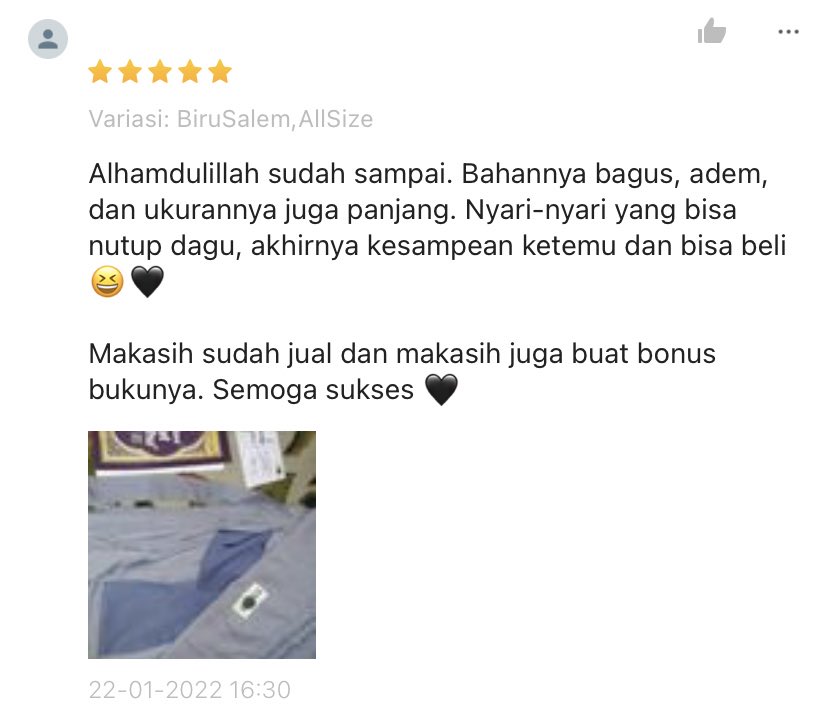 shemaabayaa's tweet photo. Masih ada varian Baby Pink, Abu Misty, Dusty Green, Milo, Putih, Ungu Tua sampai Lilac dan Teracota!!!

Bintang 5 di tokped 😍✅ udah banyak juga yg repurchase bahkan untuk dijadiin kado dan seserahan!!! Persiapan mukena untuk lebaran atau utk hampers🙈💓

https://t.co/zqjfrhrZi3 https://t.co/gNjbprAHVb