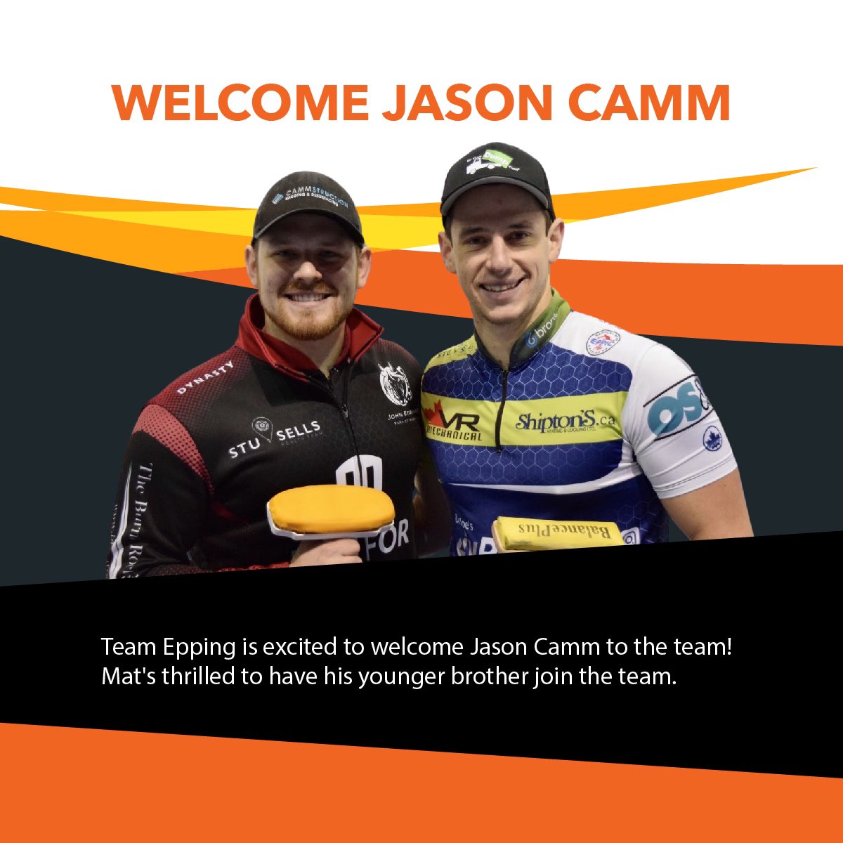 teamepping's tweet photo. 🚨 Team Epping Announcement 🚨 

The more Camm’s the merrier! Welcome to the team Jason Camm. 

Let’s hope the skipper doesn’t have to break up any fights this season 😜 

📸 Cred: Cornwall Seaway News/Nick Seebruch https://t.co/nmASP9xfvJ
