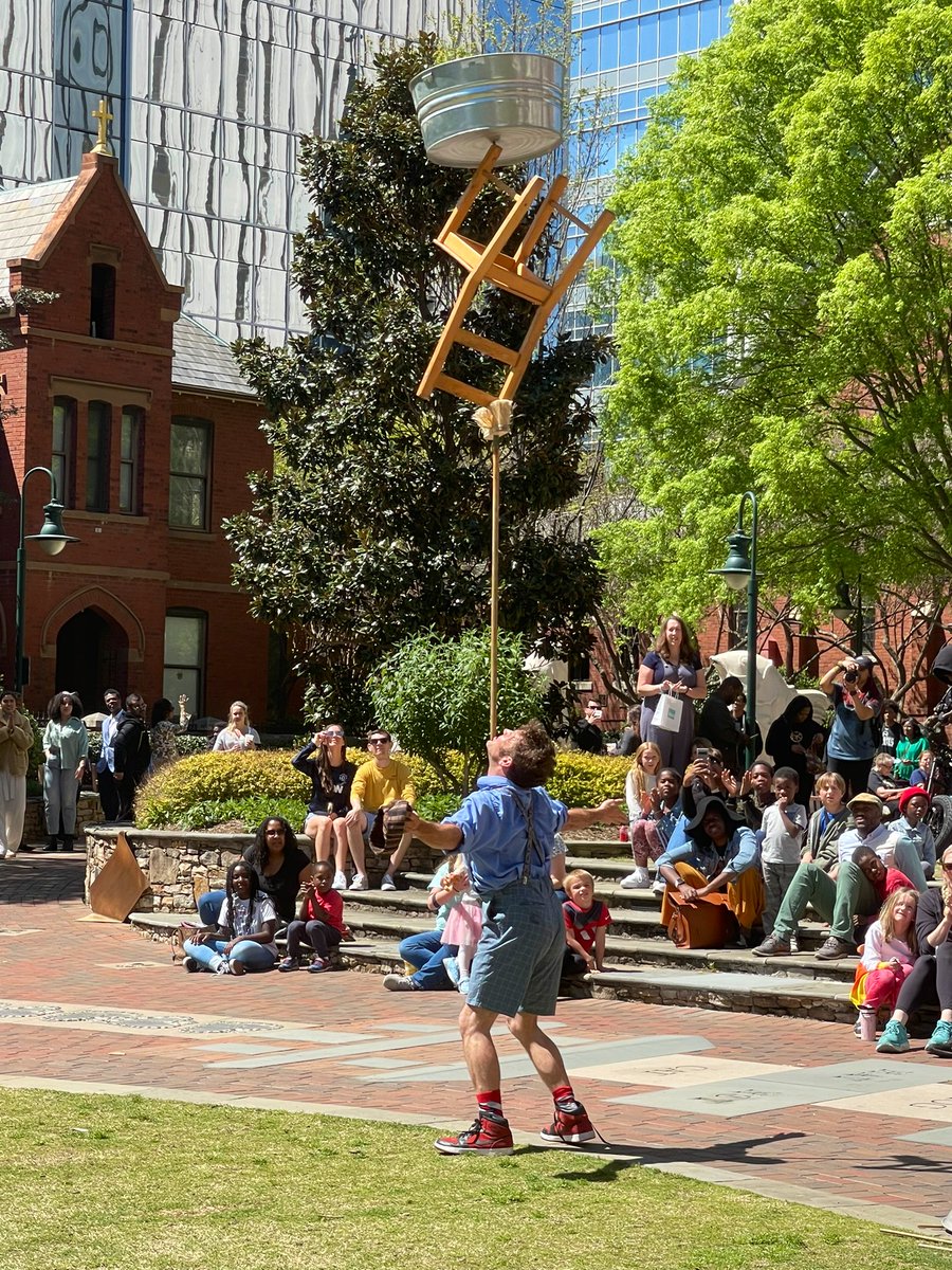 Juggling at #charlotteshout