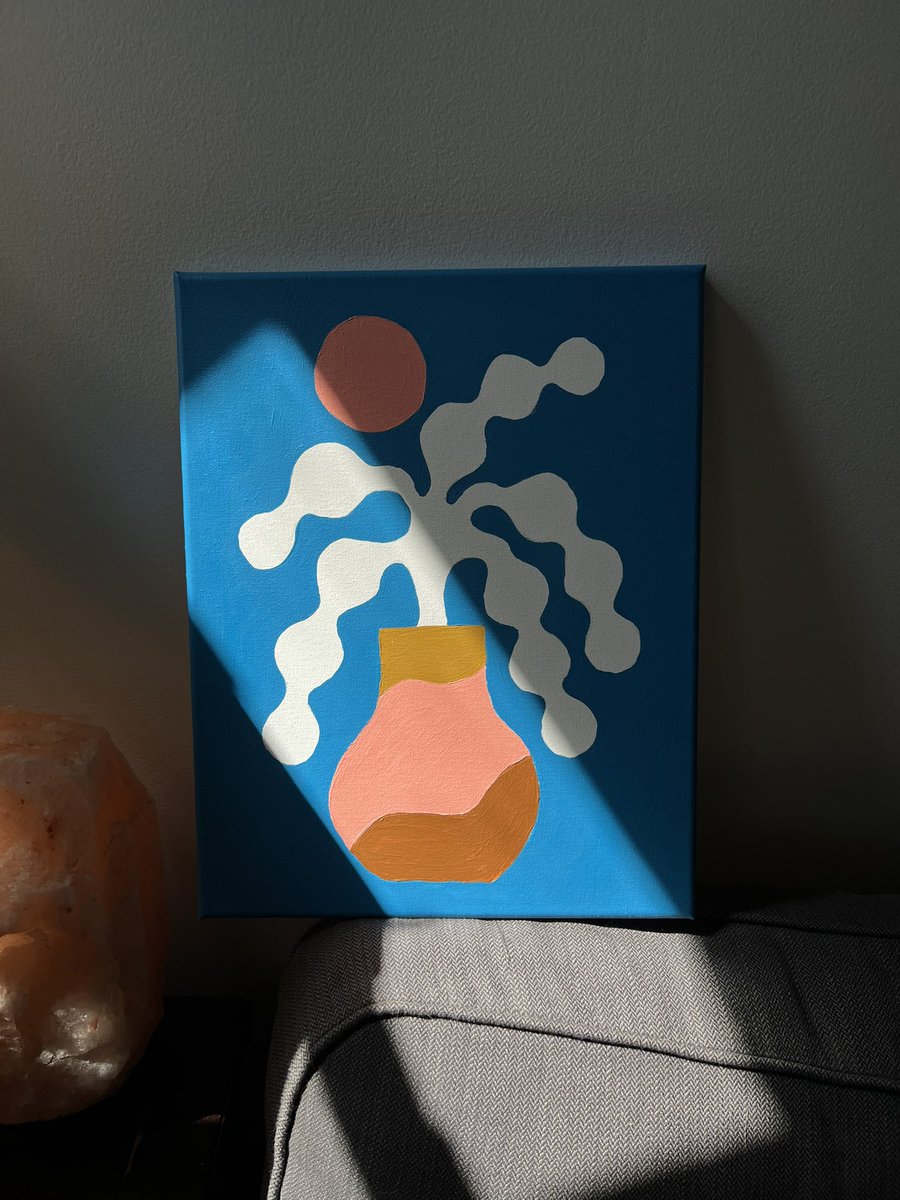 New painting alert 🦋🌸🏆