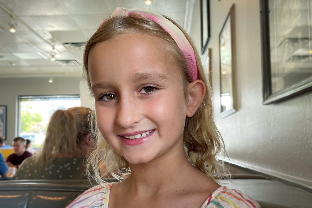 GrahamAllen's tweet photo. THIS IS A TRUE HERO.

Evelyn Dieckhaus was only nine years old when she pulled the fire alarm to stop a transgender gunman from opening fire on her classmates.

She will forever be in my prayers. https://t.co/JwVmw6q7jj