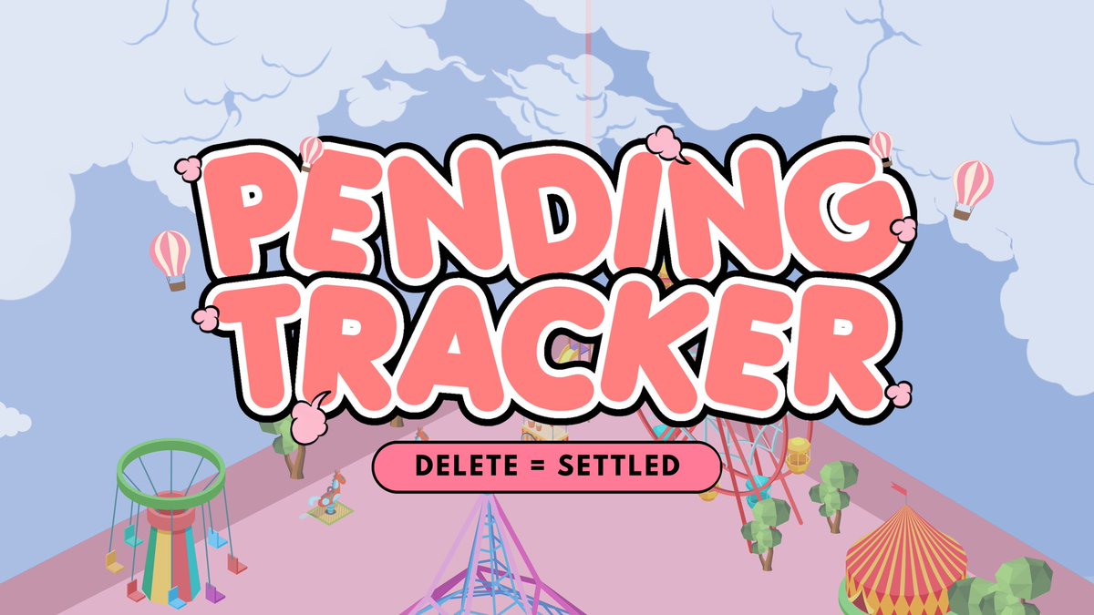 haolends_'s tweet photo. ╰─▸ pending tracker ( april ) https://t.co/apAgkGosz9