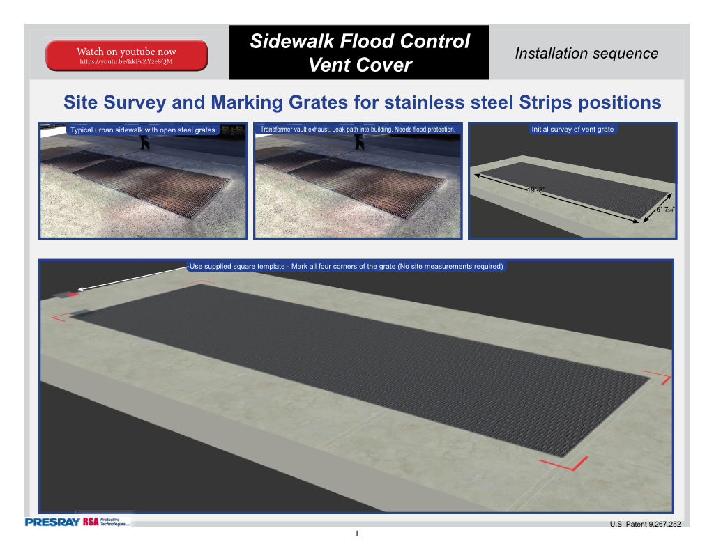 rsaprotective's tweet photo. Presray Flood Control Vent Cover!
For further details on this new patented Vent Cover, contacts Presray Corporation
https://t.co/B04DyQhgCb
Tel: 845-373-9300
#flood #FloodControl #VentCover #PresrayCorporation #RSA #ENGINEERS #SIDEWALKVENTCOVERS https://t.co/Gdv5jEX6dq
