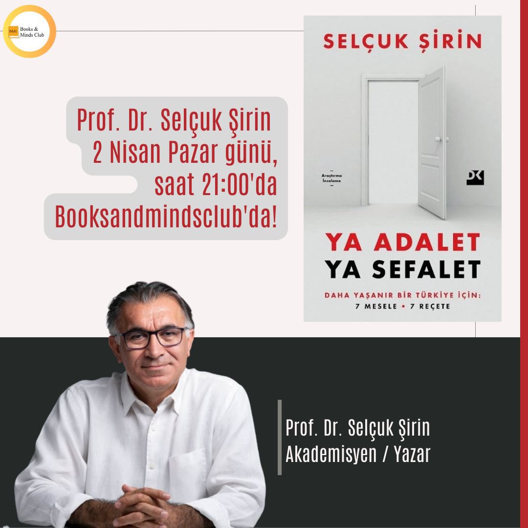 Birazdan Selçuk Şirin Hocamızla söyleşimiz instagram canlı yayınında başlıyor✌🏻

Link: instagram.com/p/CqTBHLKtlb8/

#selcuksirin #kitap #söyleşi #kitaptavsiyesi #instagramlive