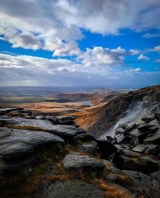 Kinderscout Peak District buff.ly/42Wk3nN #UK #photography #view