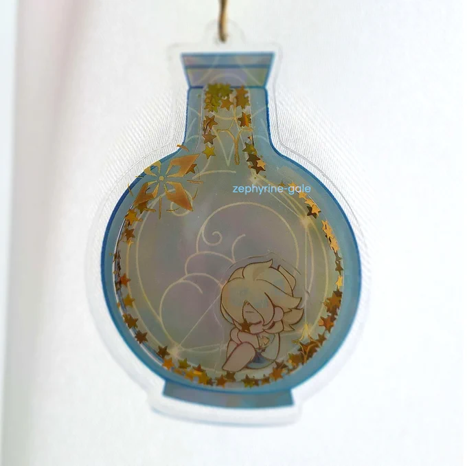 I love the way the constellation shine through the front :> 