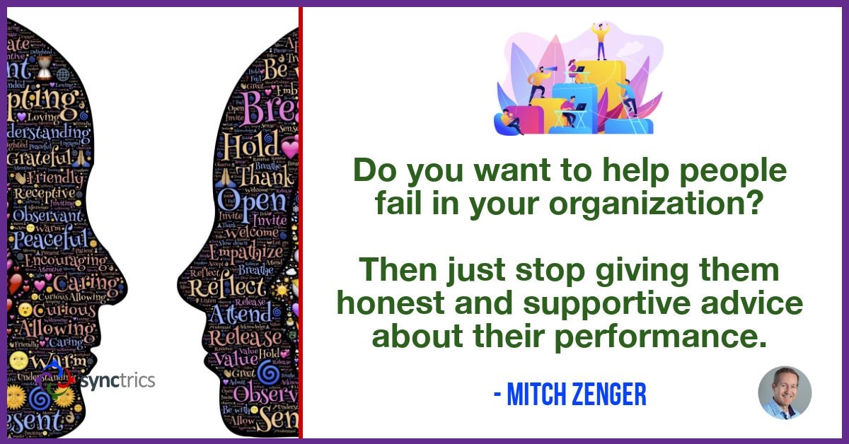 Learning Solutions - Synctrics (@syncademy) on Twitter photo Why are people so afraid to give supportive advice to each other??
We need People Analytics metrics to reward individuals who give great advice!
<a href="/mitchzenger/">Mitch Zenger</a> <a href="/synctrics/">Synctrics - Optimizing Team Success</a> go.synctrics.com/synctrics
#Motivation #Diversity #PeopleAnalytics #Leadership #StartUps #Inspiration #HRTech #HR Why are people so afraid to give supportive advice to each other??
We need People Analytics metrics to reward individuals who give great advice!
<a href="/mitchzenger/">Mitch Zenger</a> <a href="/synctrics/">Synctrics - Optimizing Team Success</a> go.synctrics.com/synctrics
#Motivation #Diversity #PeopleAnalytics #Leadership #StartUps #Inspiration #HRTech #HR