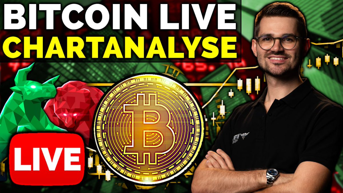 BitbullTrading's tweet photo. Ich bin jetzt live! #Bitcoin und #Crypto live Chartanalyse + Q&A!!
https://t.co/WQFsGZw8ot
#cryptocurrency #trading #inlation #DayTrading #daytrader #btc #Ethereum https://t.co/QDHZMTzHDp