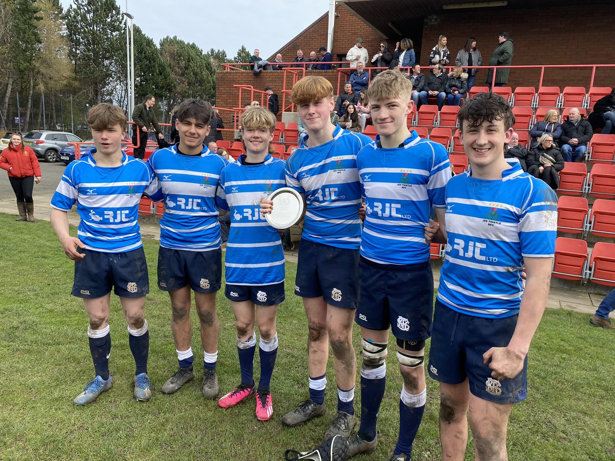 snakeyboy28's tweet image. Started a journey with Mike Hareshaw and @JedThistleRfc after Christmas and the Jed/Selkirk U16 mix team returned with the @Scotlandteam East Plate well done all👍🏉 #rugbyopportunities #rugbydevelopment #partnerships