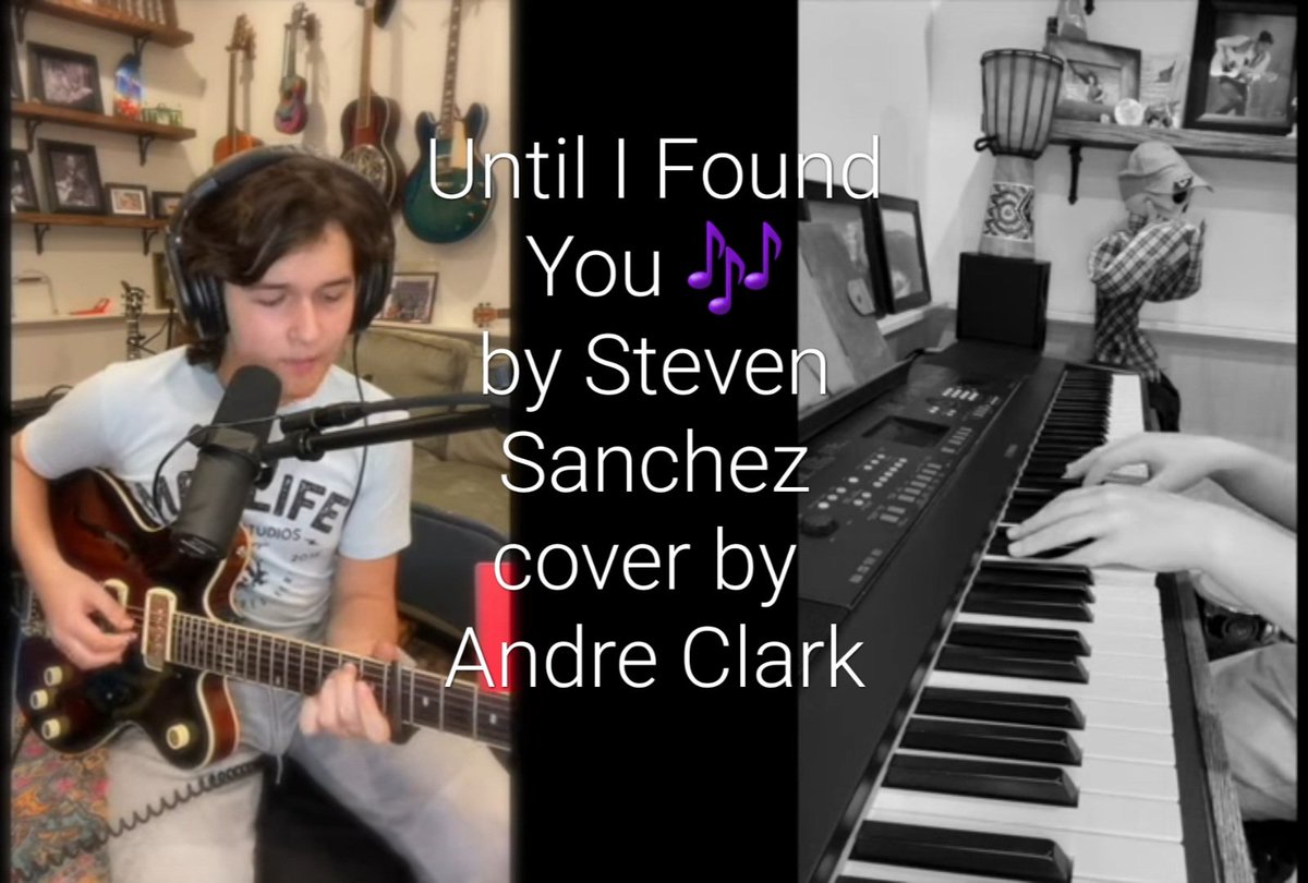 Go check out my boy 'Andre Clark Music' on YouTube and IG 🎶💙 youtu.be/zdfF_kqG8V0