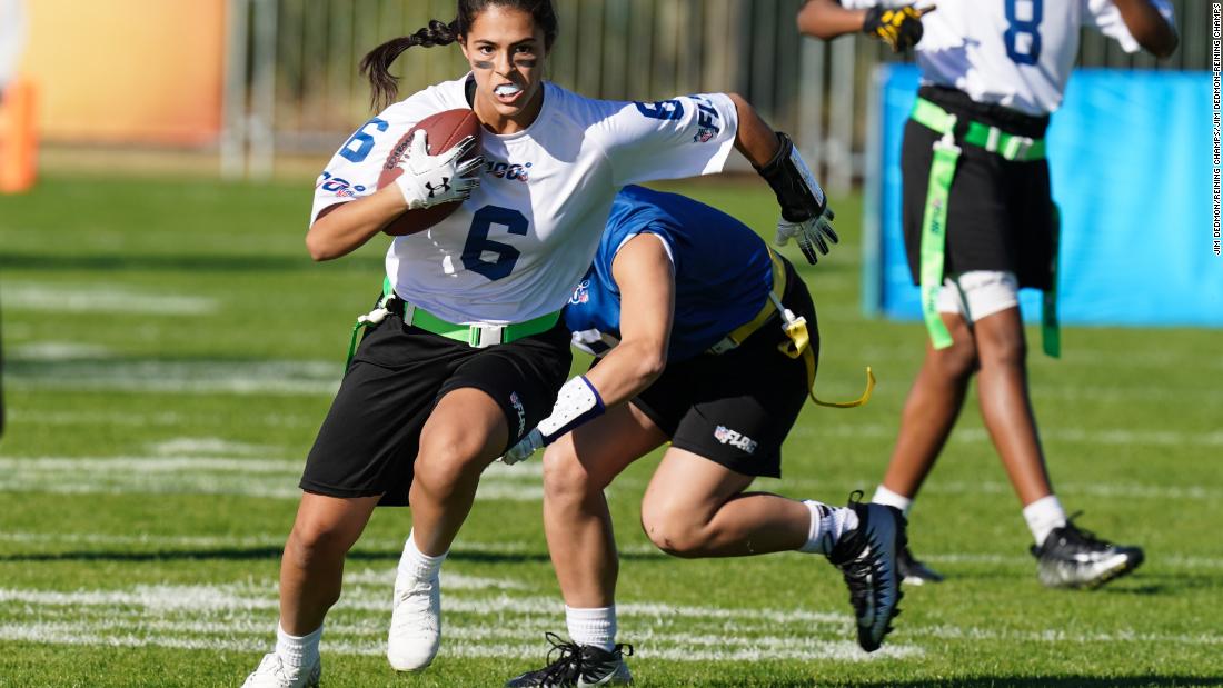 60 schools have told the NAIA they will start flag football in the next three to five years, expanding the game on the collegiate level. 

Colleges are now beginning to offer flag football scholarships: bit.ly/3ZglXMK