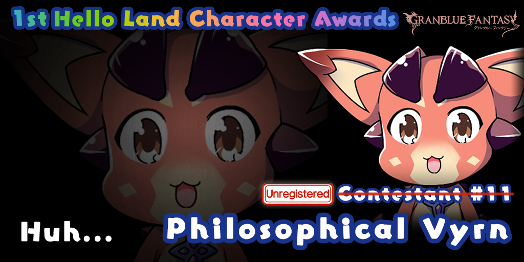 Blindknagg's tweet photo. Vyrn4Lyfe The 1st Hello Land Character Awards are underway! They wouldn't let me vote for Vyrn! https://t.co/f2wjfxx5CL