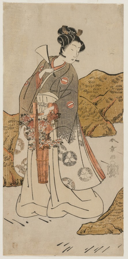 Katsukawa Shunsho, Ichikawa Monnosuke II as a Temple Page, early 1770s #museumarchive #cmaopenaccess clevelandart.org/art/1920.517