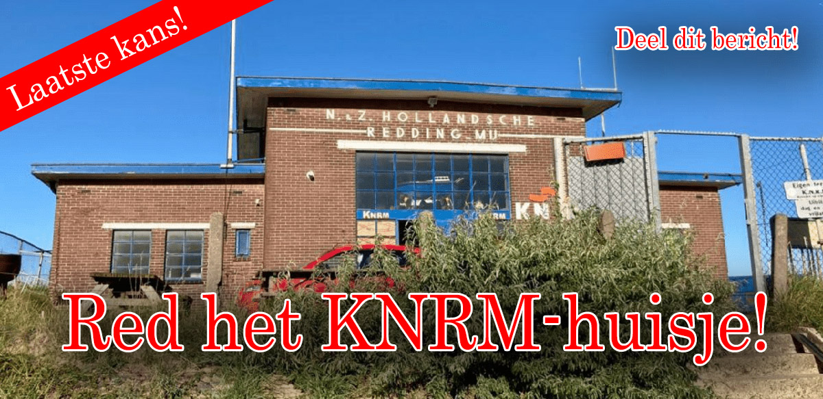 DEEL DIT BERICHT! Morgen (maandag) begint de sloop van het karakteristieke KNRM-huisje in #Scheveningen, terwijl Den Haag nog nadenkt over de monumentenstatus. Dat kan toch niet waar zijn ?! Laat dit niet gebeuren!