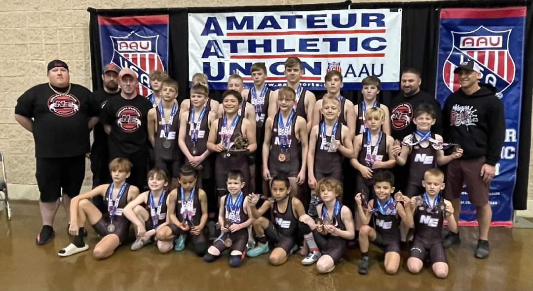 huskerland1's tweet photo. Team Nebraska goes 9-2 to finish 3rd overall at AAU National Duals. What a great finish for our first year. #NebraskaRegulators https://t.co/riaLA0yK6z