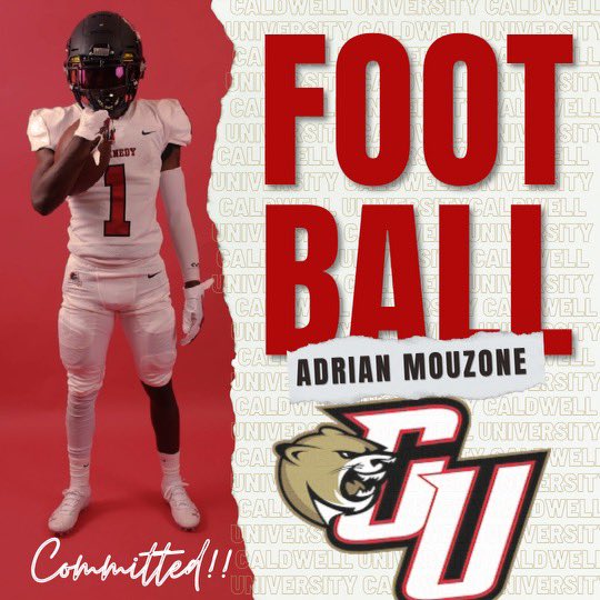 MouzoneAdrian's tweet image. 1,000% COMMITTED TO CALDWELL UNIVERSITY ! #COMMITTED #GoCougars❤️💛 @Mrmarkfischer12 @CoachRonJackson @Double_R312 @JFKPaterson @CaldwellUniv