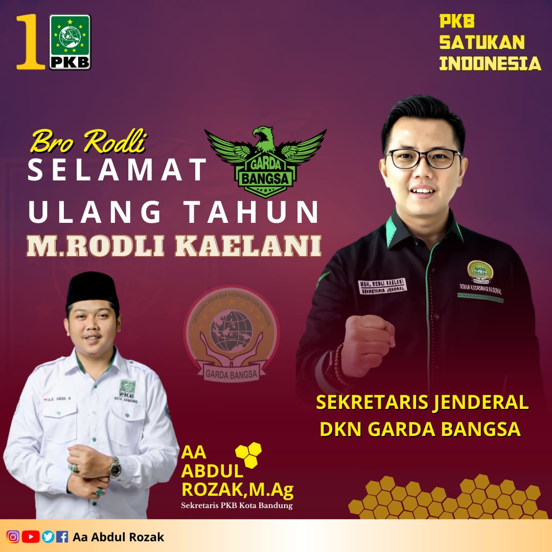 aa_rozak's tweet photo. Barakallah Fi Umrik
Selamt ultah Pa sekjen
Mabruk alfa mabruk
Sukses dan berkah selalu.amin..
@cakiminow
@emhasanuddin
@muhammadrodlikaelani
@SyaifulHooda
#pkb
#PKB
#dpppkb
#dpppkbgusmuhaimin
#dpwpkbjabar
#dpwpkb
#pkbjabartv
#bandungkotakembang
#bandunginfo
#jabar https://t.co/HK5RJHyrnR