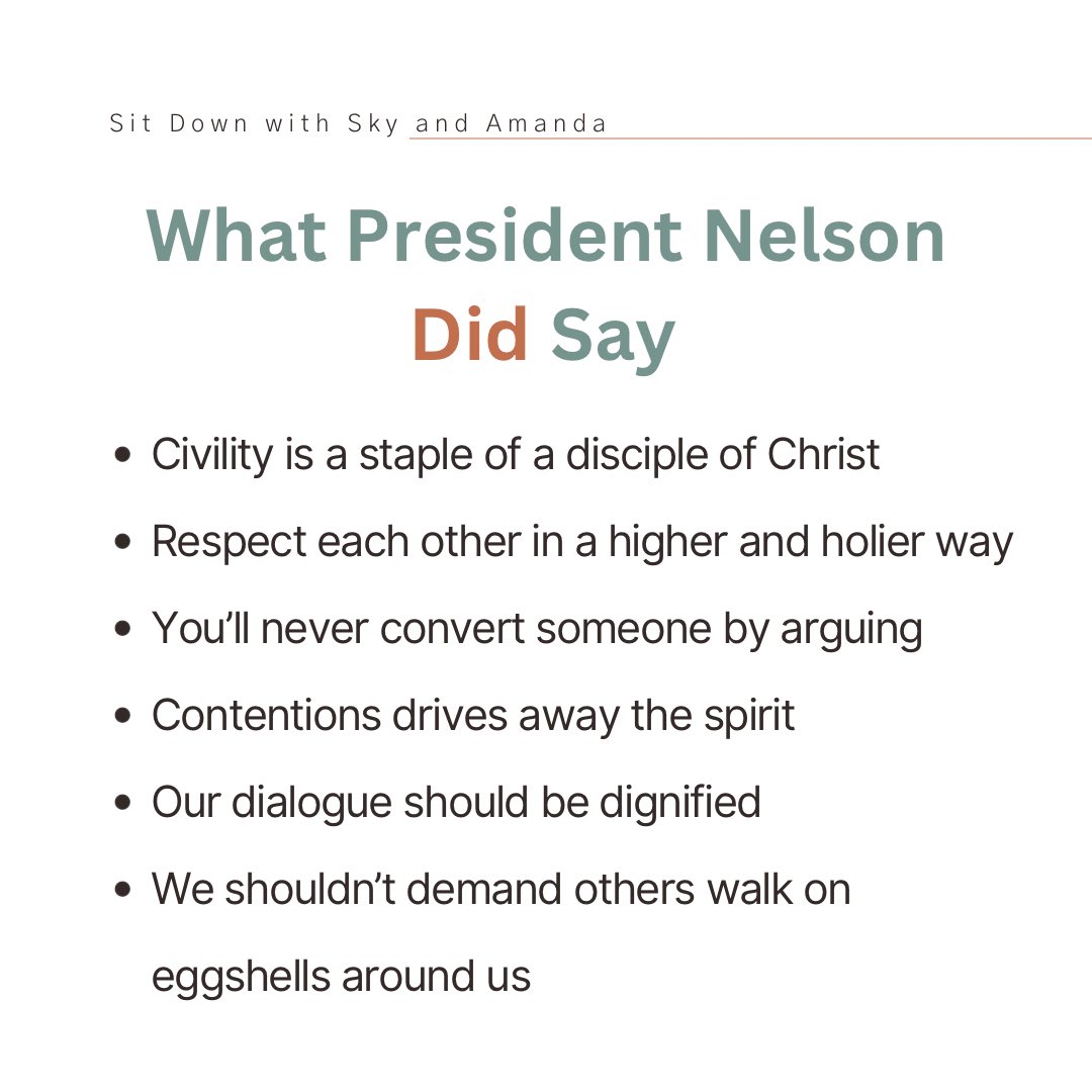What did President Nelson say, and what did he not say? 

#generalconference2023 #sharegoodness #whyilisten #ldsgenconf #genconf