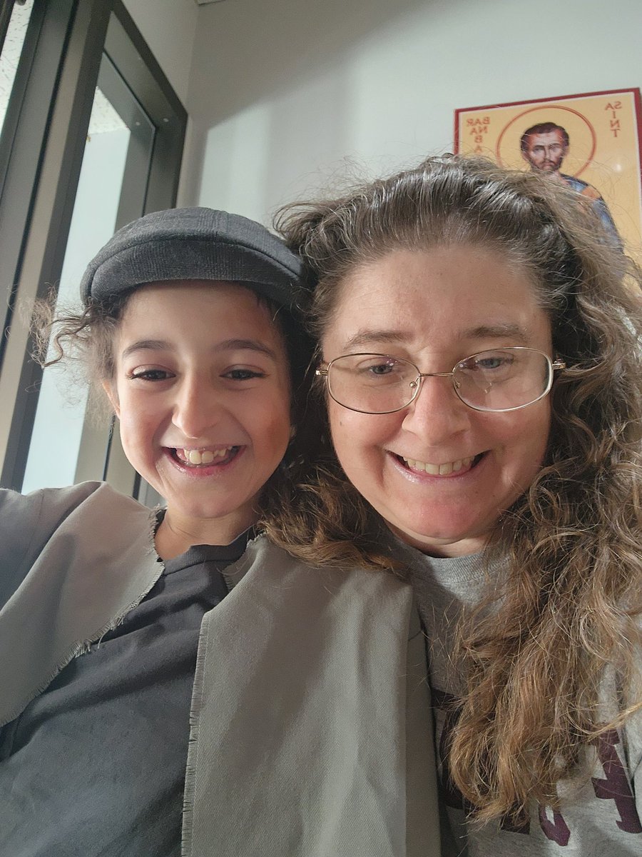 NandTBeale's tweet photo. It's show time! 
The curtain is going up on the final performance of Oliver! https://t.co/vQ0F7YBPLR