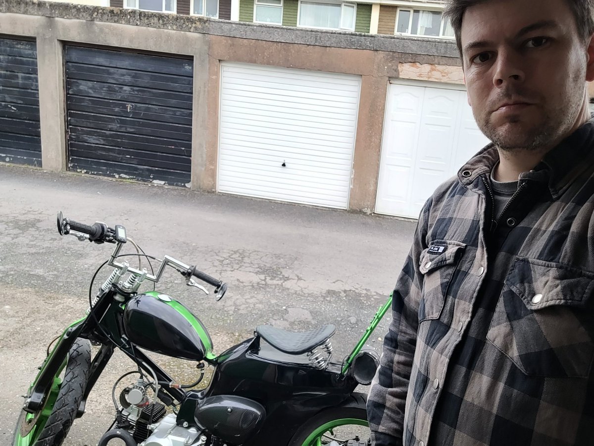 I just took c90ish for one last ride. I'm stripping &amp; selling the parts tomorrow. It's too modified to sell as a whole &amp; I want the money to upgrade my filming equipment.