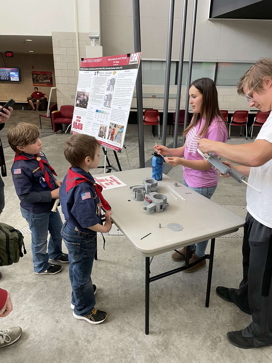 isu_micro_g's tweet photo. ZipCy members working hard to bring STEM to the young minds of future engineers. Thank you to everyone who joined us last week; we enjoyed every second of the experience! #IowaState #MicrogNExT #NASASTEM https://t.co/6l7DzRaYzp