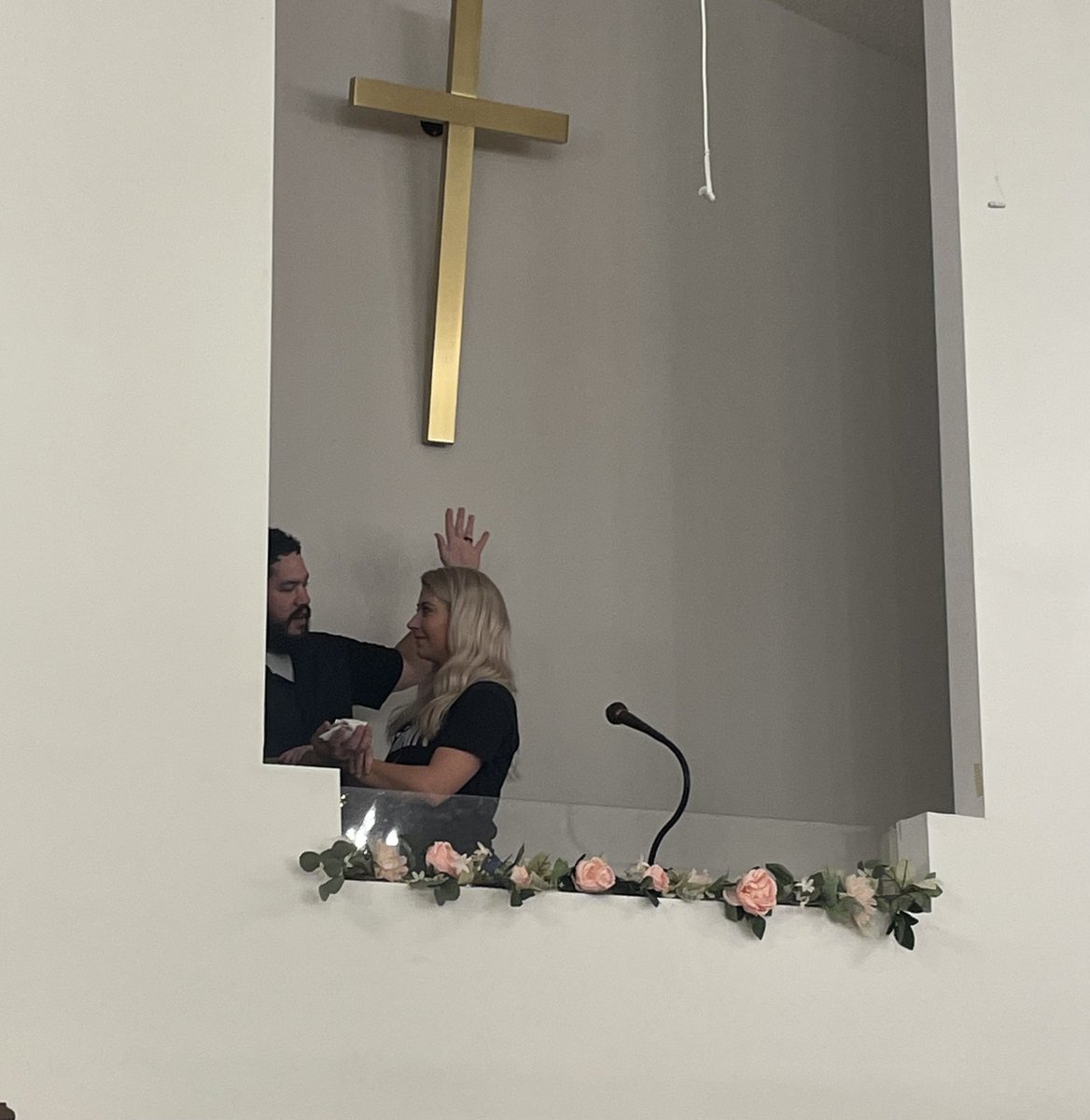 AbramCrozier's tweet photo. Awesome day!
We celebrated 2 baptisms putting us at 13 for the year.
We also prayed over Colten who accepted the pastor position at Unity Baptist. We’re blessed to see young people in church but also see God call them into the ministry. #CallingOutTheCalled #BaptismKy https://t.co/135mkI0id6