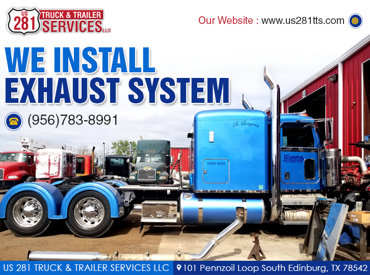 We installed the exhaust system at our truck repair shop in Edinburg, South Texas

Call us at (956)783-8991
us281trucktrailerservices.com

#us281family #us281trucktrailerservice #exhaustsystem #exhaustsystems #exhaustsystemrepair #exhaustrepair #truckexhaust #truck #trucks #truckrepair