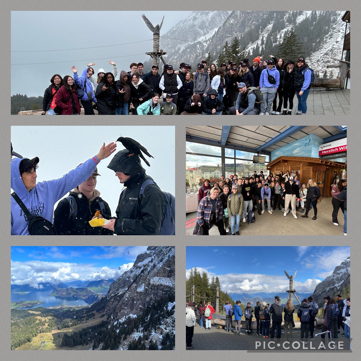 <a href="/ImmaculataOCSB/">Immaculata High School</a> 2023 Europe Trip group is feeling blessed in Lucerne today 💕 Learned about the lion monument and its significance, attended Palm Sunday mass, and went up Mount Pilatus! Truly, a special day! <a href="/Ms_Leahey/">Dayna Leahey</a> <a href="/MmeLaroche/">Mme Laroche</a> #whymac #experientiallearning #ocsbDL #MACtravels