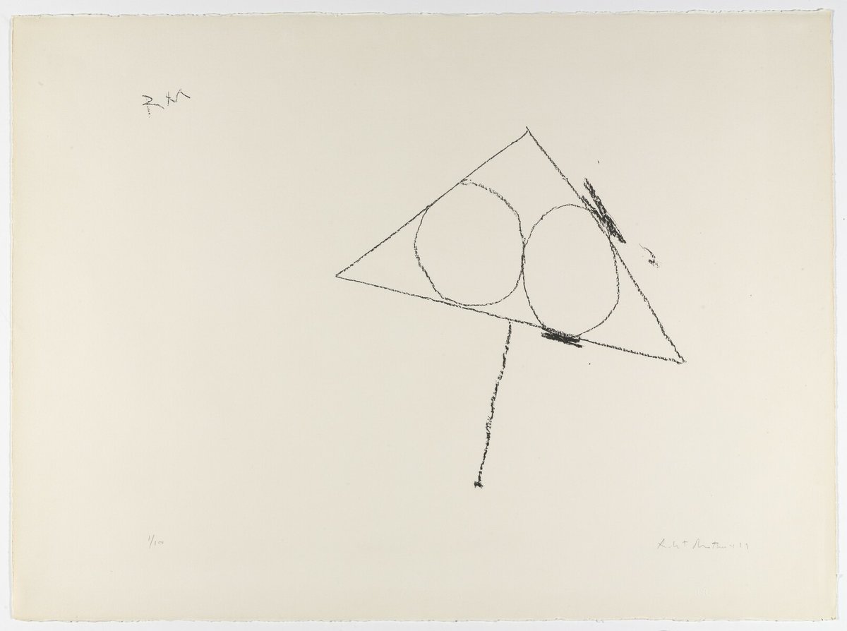 Robert Motherwell, Untitled from The Madrid Suite, 1965–66 #museumofmodernart #museumarchive moma.org/collection/wor…