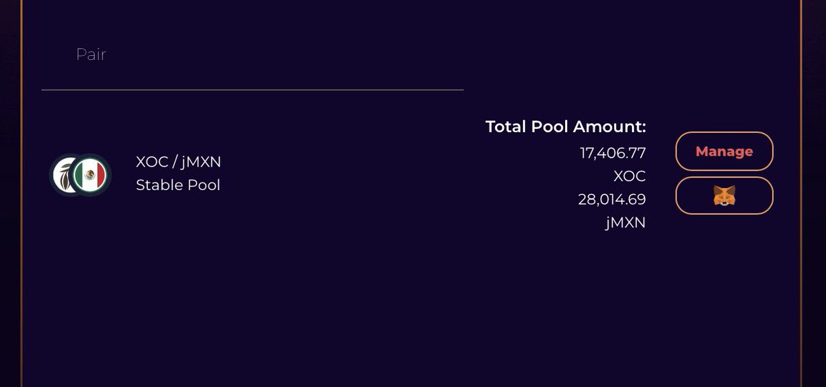 jMXN - Jarvis Synthetic Mexican Peso 🇲🇽 tweet media