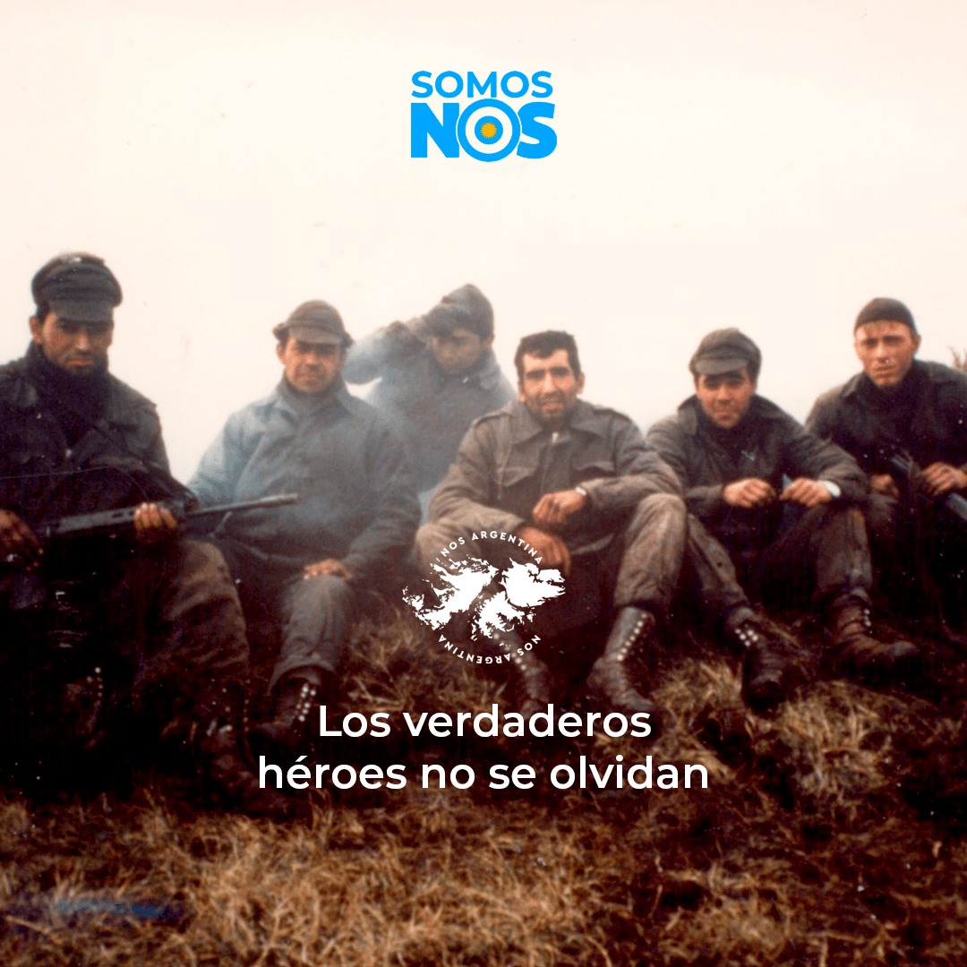 'Para honor de nuestro emblema, para orgullo nacional...' ¡Gloria y Honor a nuestros héroes! ¡Malvinas Volveremos! #NOSsomosVOS