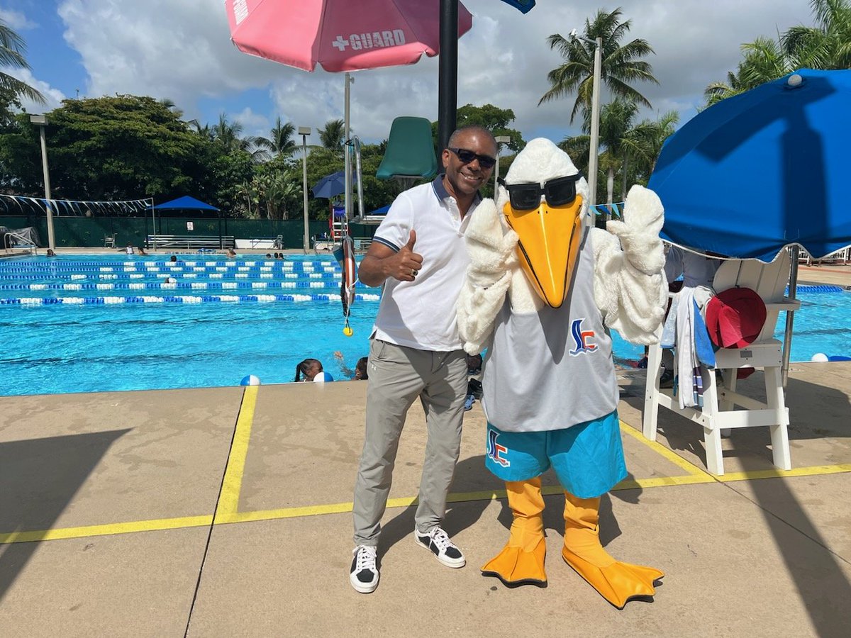 April Pools Day at <a href="/cityofmiramar/">#WeareMiramar</a> Historic Aquatics Complex bringing awareness to water safety.