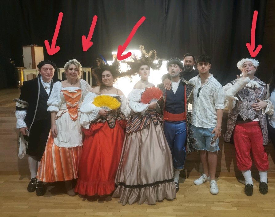 LoyolaTEATRO's tweet photo. 4.nominaciones en la I Muestra de #teatro amateur de #Santiponce para La Posadera
🎭 Mejor actor de reparto Juan Horcajada
🎭 Mejor actriz Rosa Melero Bolaños 
🎭 Mejor actriz de reparto Inma Alcalá
🎭 Mejor actor Miguel Ángel Senovilla
@LoyolaCultura
@LoyolaAnd
@SantiponceAyto https://t.co/QS03y8qJer