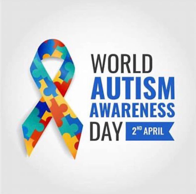 Wearing blue for World Autism Awareness Day! #AutismAwareness #AutismAdvocate 💙