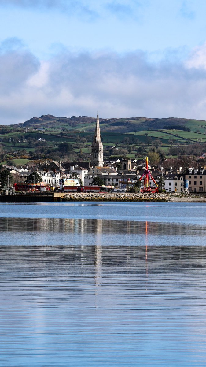 Beautiful reflections from Omeath this morning