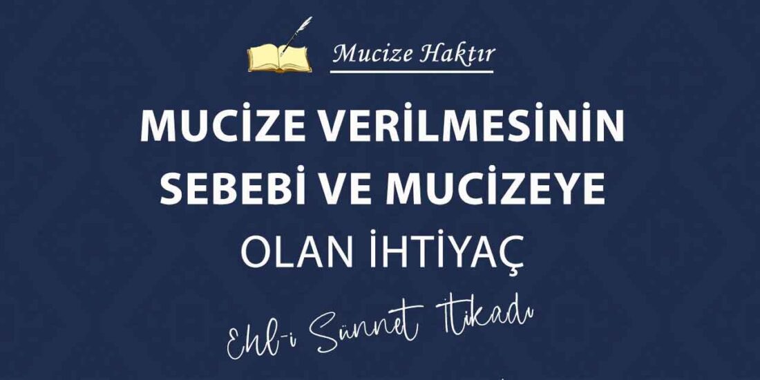 Ehl-i Sünnet İtikadı / Kader / 1. Mucize verilmesinin sebebi ve mucizeye olan ihtiyaç
risaleizah.com/1-mucize-veril…

#ehlisünnet #itikat #risale #hadis #inkar #tefsir #tefsirsohbetleri #hzmuhammed #mümin #kuran #tefekkür #ulema #hadissavunması #sünnet #sünnetiseniyye #kuran