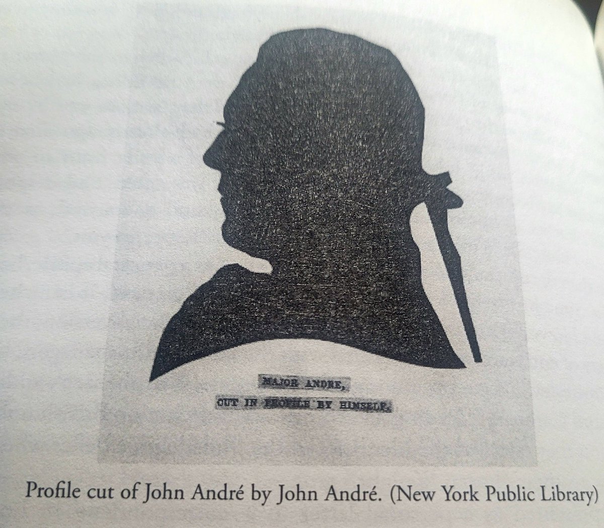 jejewowo's tweet image. On the left is a profile cut of the real #John Andre done by his own hand in Spring of 1778 I found in an Andre bio. On the right is #TurnAMC's #JJFields as Andre. Can we admire this historical hero and his modern portrayal lookalike? #RevWar #history #turnwashingtonsspies